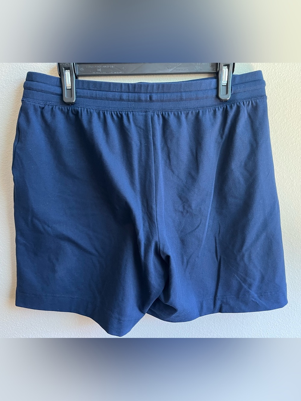 NWOT Style & Co. Classic Navy Blue Pull-On Bermudas with Drawstring and Pockets - Picture 5 of 9
